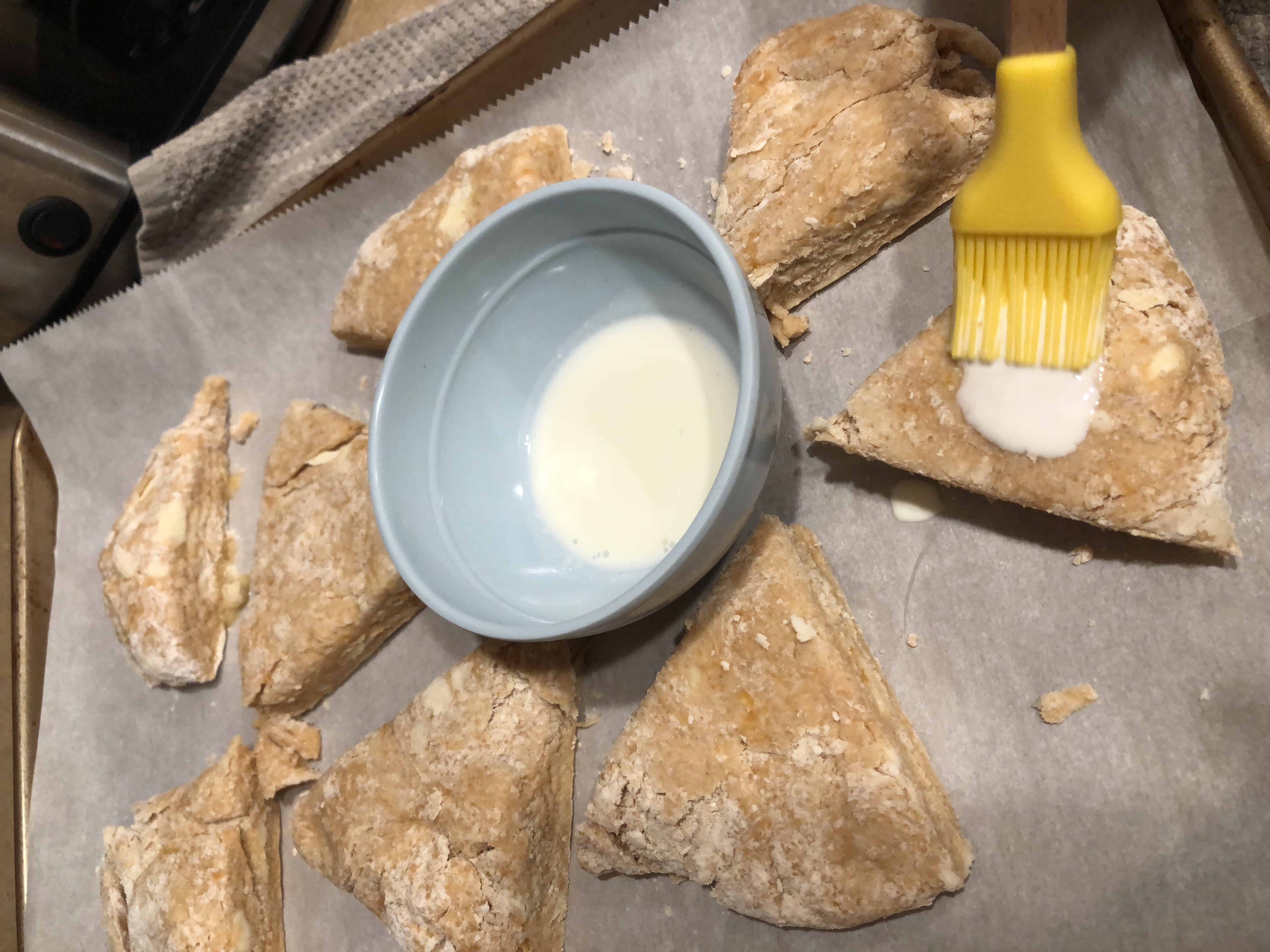 Sweet potato scones