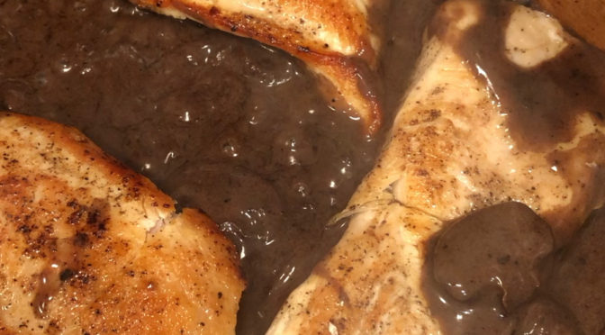 Chicken with Mushroom Gravy